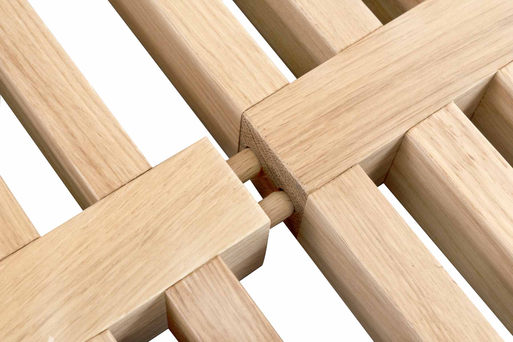 constructie detail van roomdivider op maat xl eiken blank gelakt massief eiken